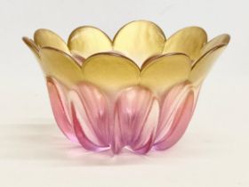 A 1960’s Walther Glass Marrakech Jelly Mould bowl. 20.5x11cm