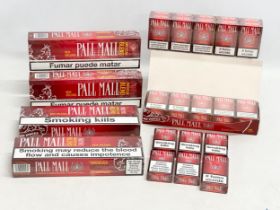 6 cartons of Pall Mall New Orleans cigarettes with 6 extra packets.