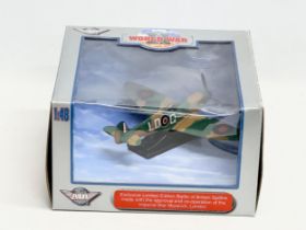 An Air Signature World War II Series Exclusive Limited Edition Battle of Britain Spitfire. Made with
