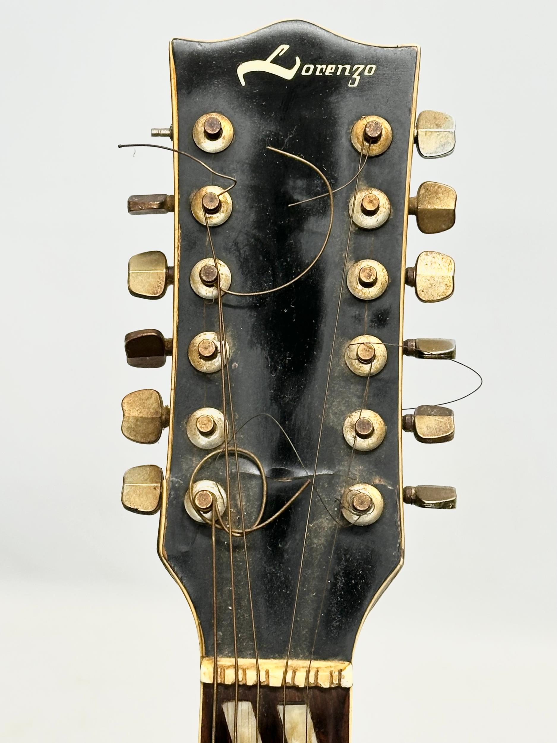 A Lorenzo guitar. Model N197S - Image 5 of 5