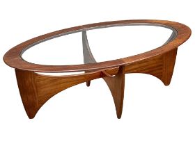 A G-Plan Astro Mid Century teak coffee table. 123x66x42cm