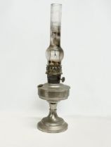 A vintage Super Aladdin oil lamp. 58.5cm