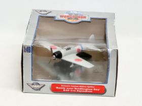 An Air Signature World War II Series Exclusive Limited Edition Spitfire die cast metal model