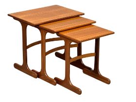 A G-Plan Fresco Mid Century teak nest of tables.