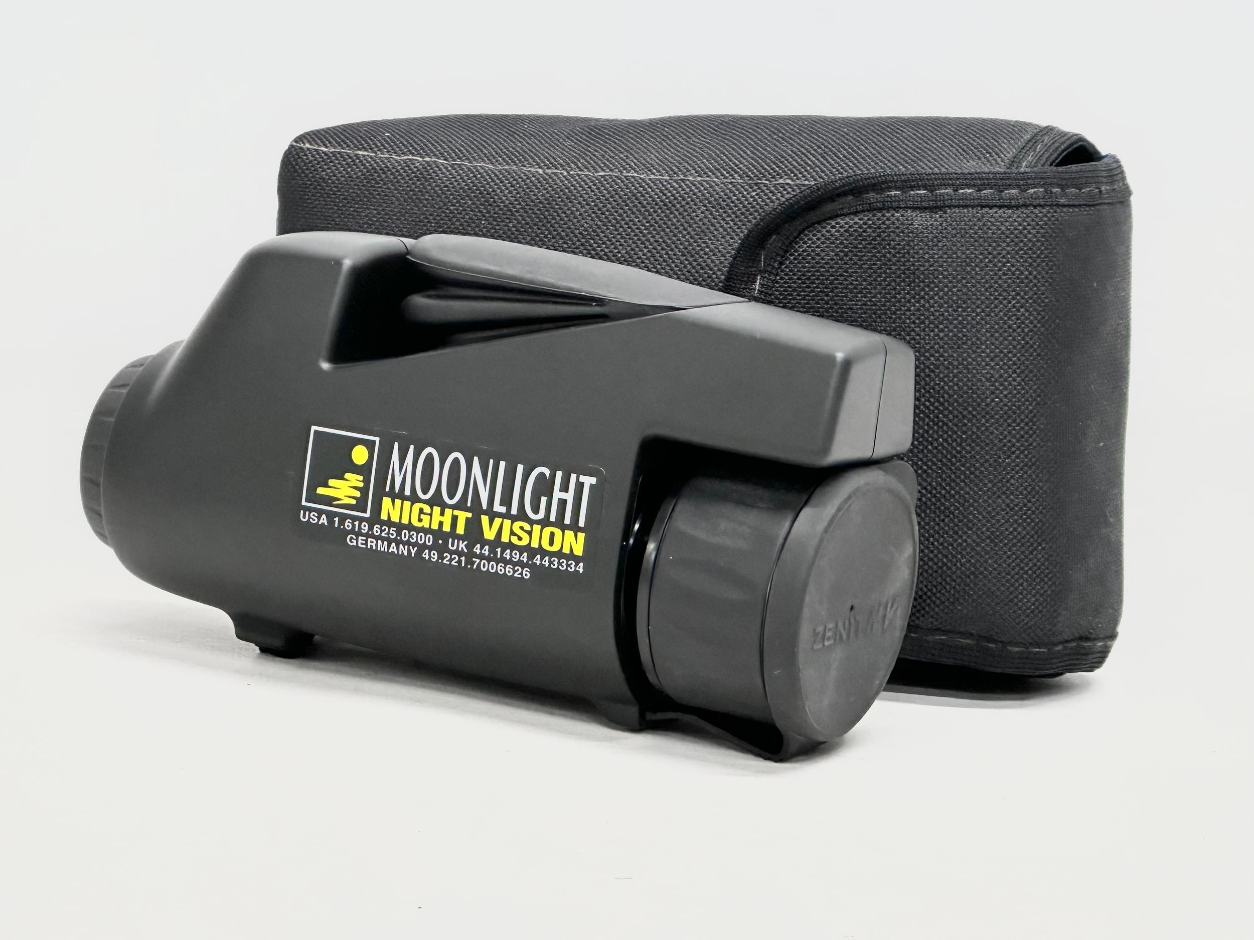 A Zenit NV Moonlight Night Vision scope with case