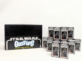 A collection of Star Wars Bust-Ups Micro-Bust Model Kits, Series 2 by Gentle Giant Ltd. Including