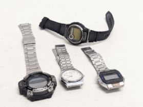 4 Casio watches