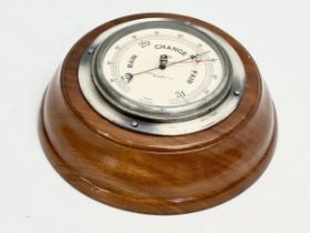 A large ships bulkhead barometer. Sharman D. Neill LTD, Belfast. 30x10.5cm