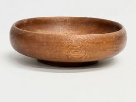 A 1960’s Mid Century teak fruit bowl. 27x9cm