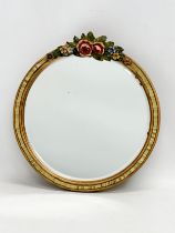 A small 1930’s Barbola mirror. 23x25cm