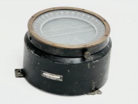 A vintage Pioneer Instrument Ships Compass. Division of Bendix Aviation Corporation. 19x11cm