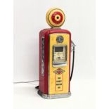 A Gasoline Mini FM Radio Alarm Clock. 31cm
