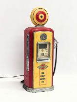 A Gasoline Mini FM Radio Alarm Clock. 31cm