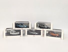 A collection of Citroen model cars by Norev. Scale 1:43.