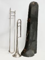 A Besson & Co “Prototype” Class A trombone with case. London