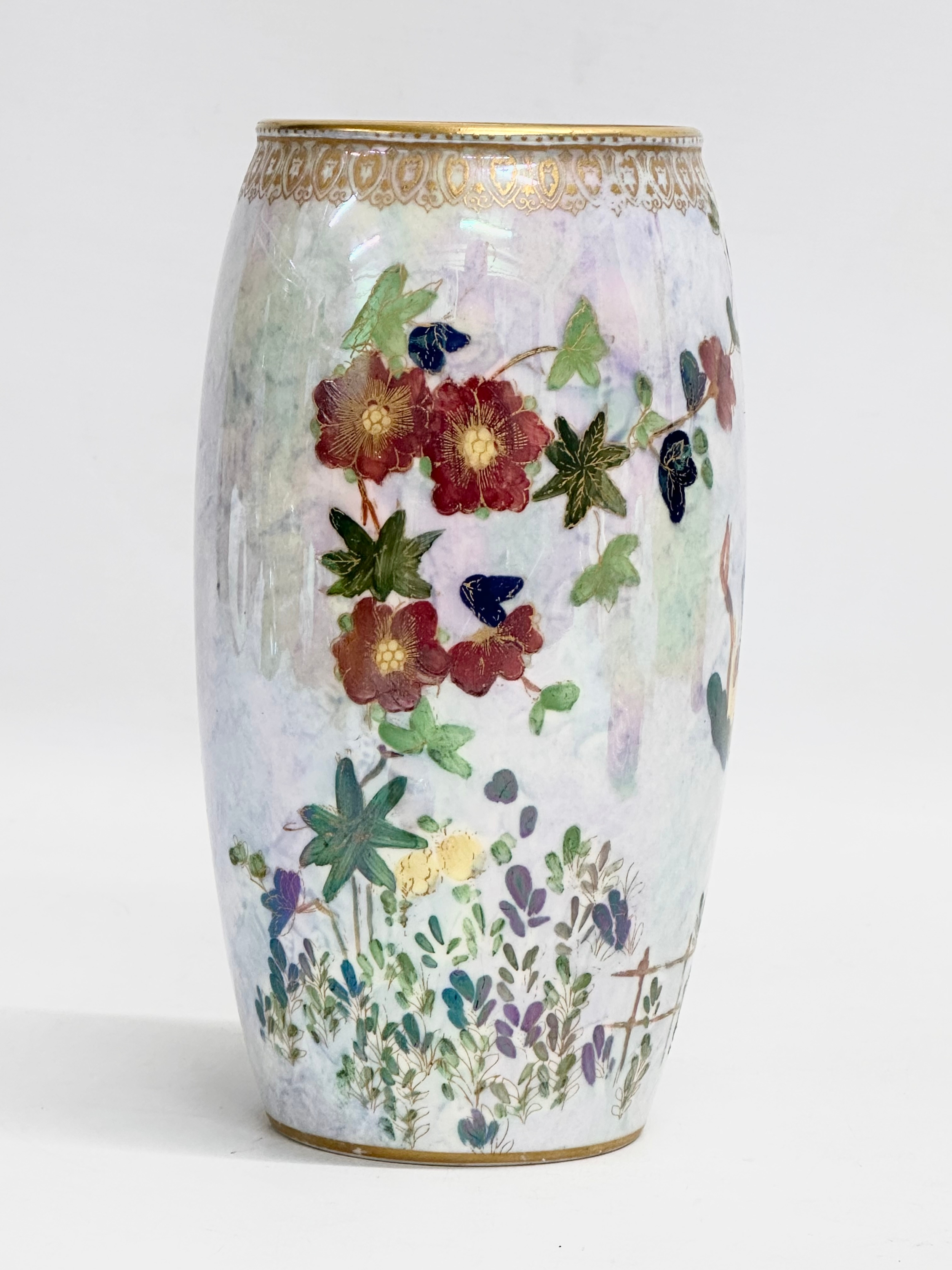 A Royal Doulton lustre vase designed by Herbert Betteley. Early 20th century. 1922-1927. 18cm - Image 4 of 8
