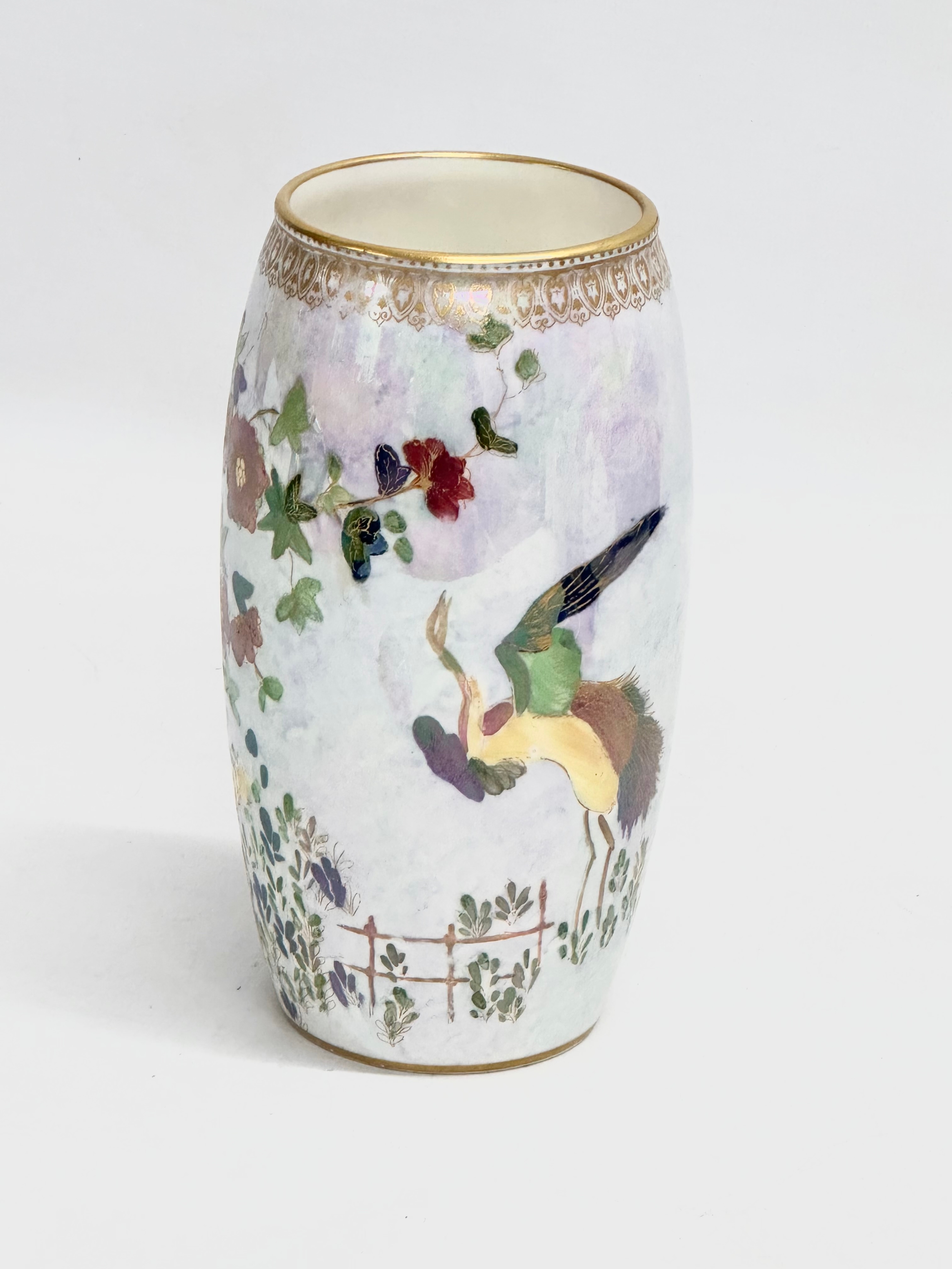 A Royal Doulton lustre vase designed by Herbert Betteley. Early 20th century. 1922-1927. 18cm - Image 6 of 8