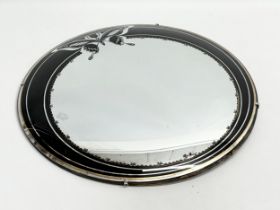 A 1960’s Mid Century convex mirror. 41cm