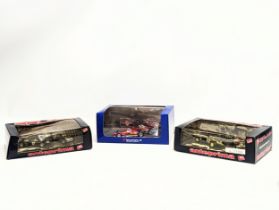 3 model cars by Brumm including Ferrari 126C2 20th Anniversary "Villeneuve-Pironi Duel" 1982, G.P.