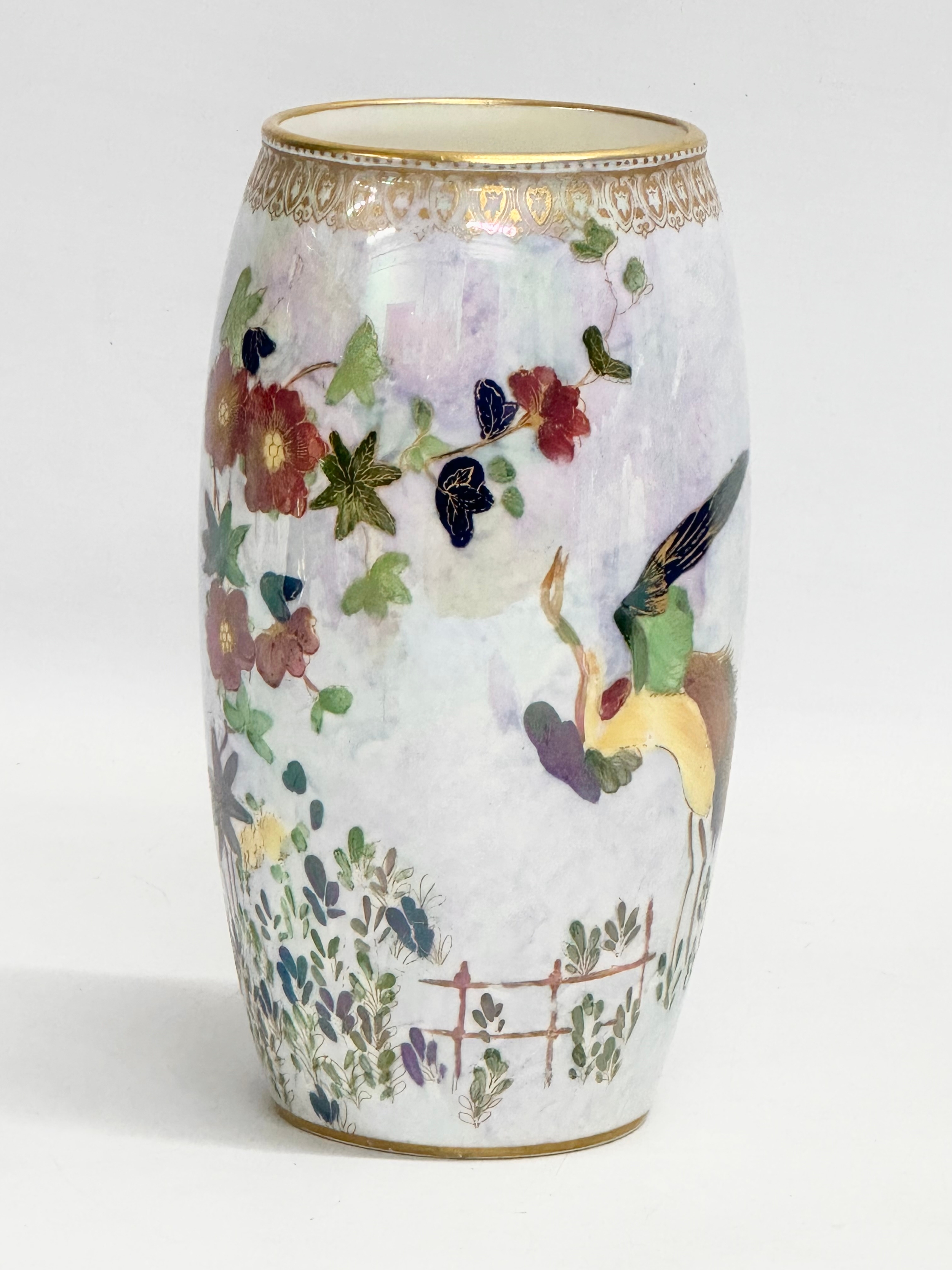 A Royal Doulton lustre vase designed by Herbert Betteley. Early 20th century. 1922-1927. 18cm - Image 8 of 8