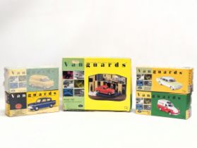 A collection of model cars by Vanguards, including 4 Limited Editions. Scale 1:43.