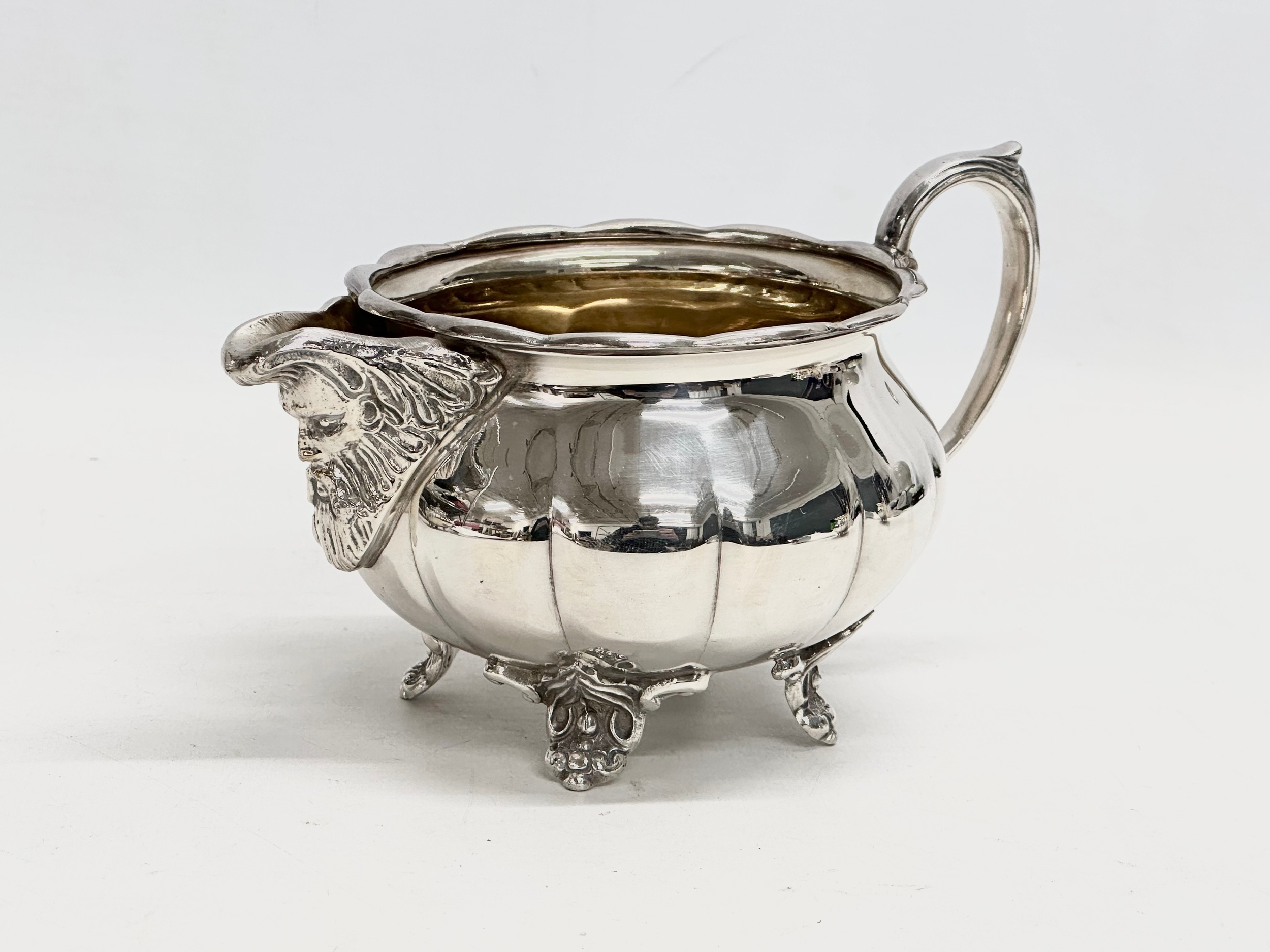 A 4 piece Georgian style silver plated tea service by Cooper Brothers. - Image 3 of 5
