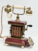 A vintage Danish kjobenhavns Telefon/telephone 25x13x34cm