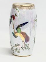 A Royal Doulton lustre vase designed by Herbert Betteley. Early 20th century. 1922-1927. 18cm
