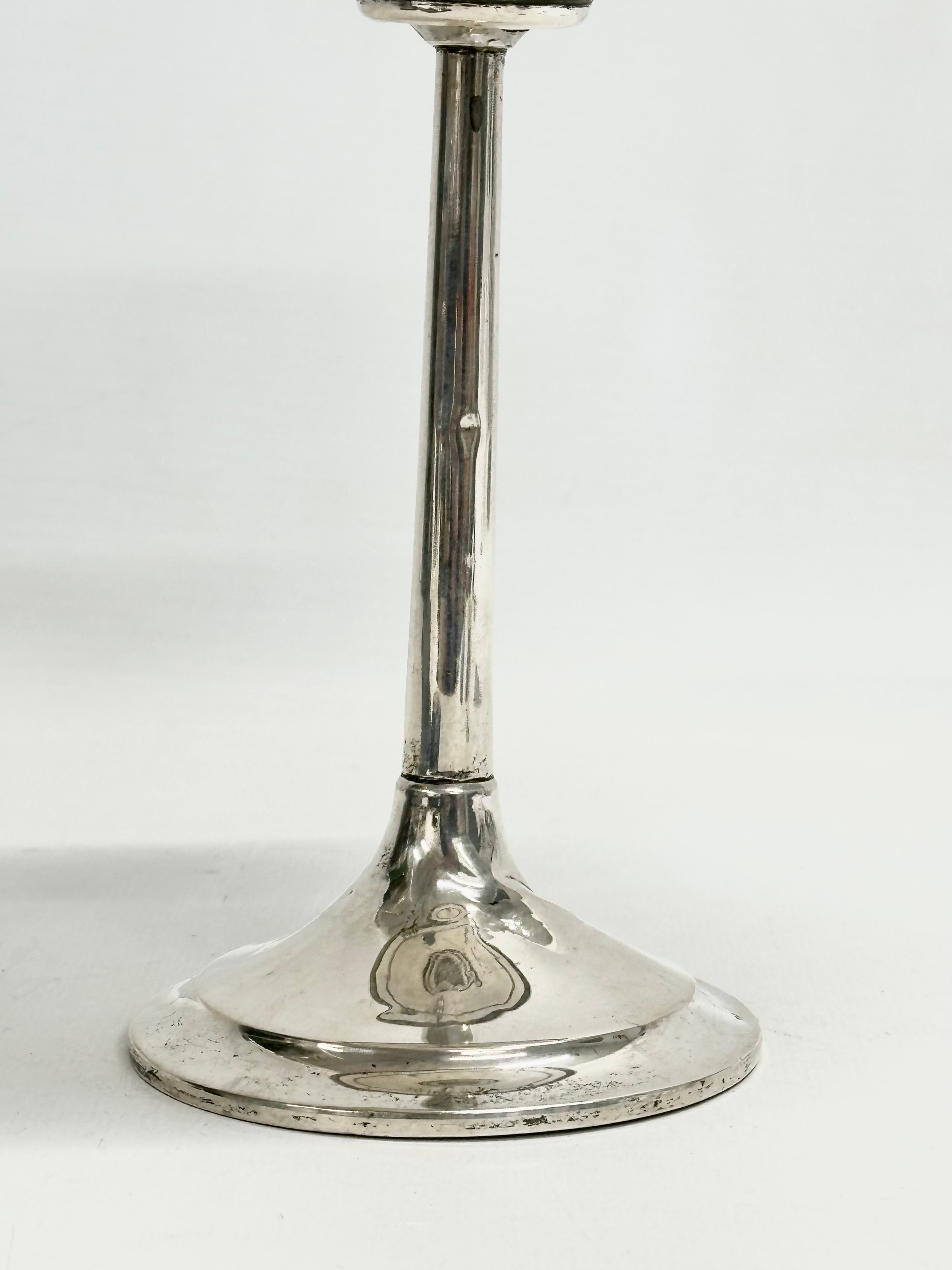 A late 19th/early 20th century sterling silver tazza by Alvin. 15.5x16cm. 128.81 grams. - Image 2 of 6