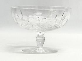 A Waterford Crystal ‘Lismore’ comport bowl. 16x11.5cm