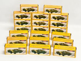 A collection of vintage Airfix HO-OO Scale model D.U.K.W with boxes.