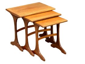 A G-Plan Fresco Mid Century teak nest of tables.