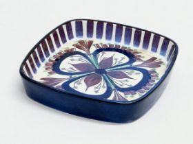 A Danish Mid Century ‘Tenera’ bowl designed by Marianne Johnson for Aluminia. 1950’s/1960’s. Royal