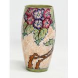 A Charlotte Rhead ‘ Hydrangea’ vase. Designed for Crown Ducal. Circa 1930. 21cm