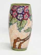 A Charlotte Rhead ‘ Hydrangea’ vase. Designed for Crown Ducal. Circa 1930. 21cm