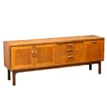 A G-Plan Sierra Mid Century teak sideboard. 206x51x80cm