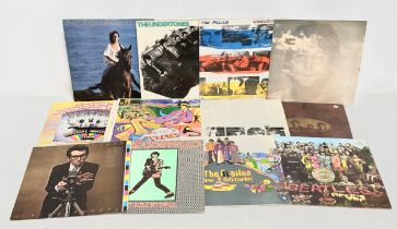A good collection of LP, Vinyl records. The Beatles White Album, The Police Synchronicity, The