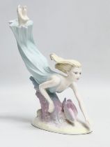 A Limited Edition Coalport The Elements ‘Water’ figurine. Modelled by John Bromley. Based on a