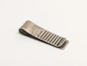 A silver money clip by Turner & Simpson Ltd. Birmingham, 9.8g