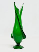 A large Italian Art Glass vase designed by Cristalleria Fratelli Betti. 1960. 34.5cm