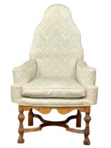 An early 20th century Charles II Carolean Revival armchair. Circa 1930. 63x80x122cm