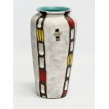 A West German Mid Century ‘Form Farbe’ vase by Jasba Keramik. 20cm
