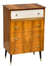 A 1960’s Mid Century chest of drawers. 64x41x96cm(8)
