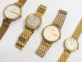 A quantity of ladies watches including Rotary and Citizen, etc.