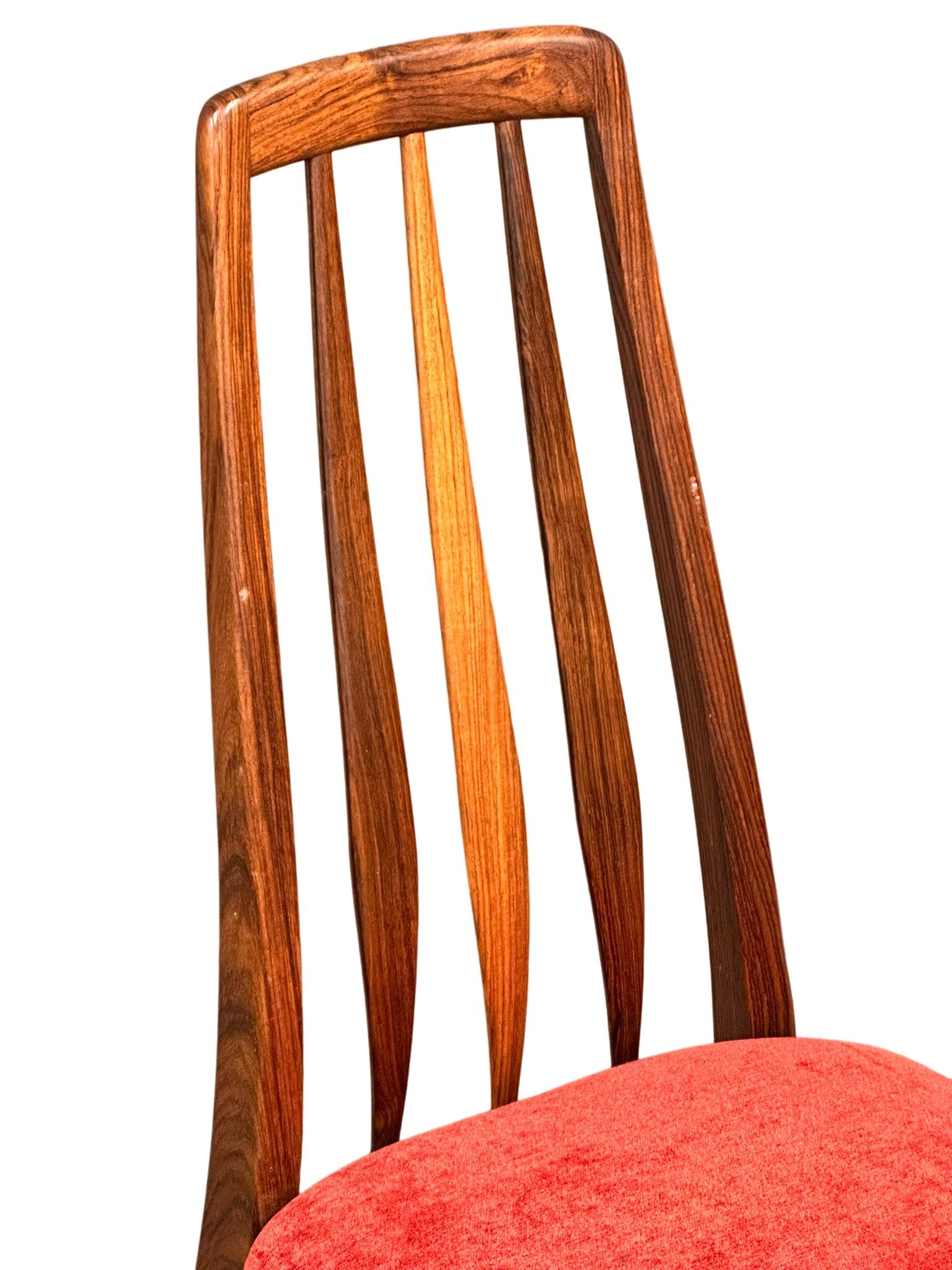 An exceptional quality rare set of 11 Danish Mid Century rosewood ‘Eva’ chairs, Niels Koefoed - Image 13 of 16