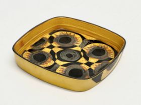 A Danish Mid Century ‘Baca’ Fajance bowl designed by Johanne Gerber for Royal Copenhagen. Late