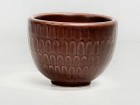 A Danish Mid Century ‘Marselis’ bowl designed by Nils Thorsson for Aluminia. Royal Copenhagen.