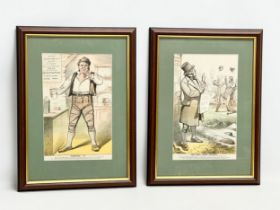 2 late 19th/early 20th prints. Reframed. 38x51.5cm