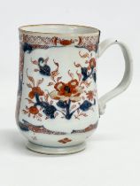 An 18th century Chinese early Qianlong (1735-1799) tankard mug. Circa 1840. 14x9.5x14cm