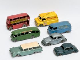 A collection of some rare vintage Lesney/Matchbox toy cars.